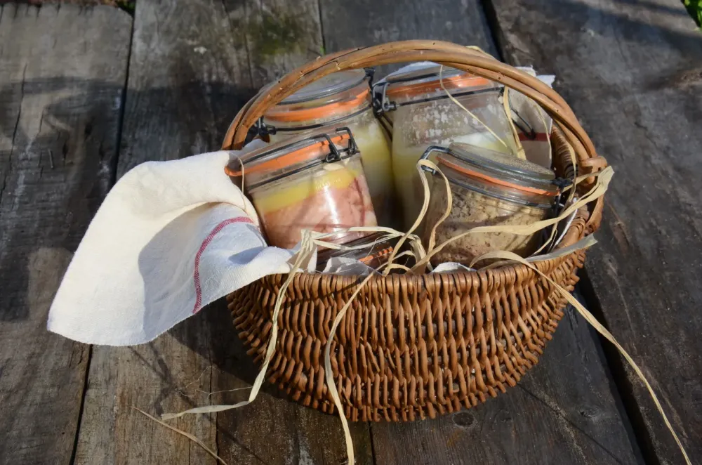 panier de conserves